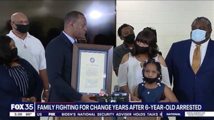 
6 Year Old Arrested In Florida For Tantrum, Who is Kaia Rolle? Parents Reaction and Update 