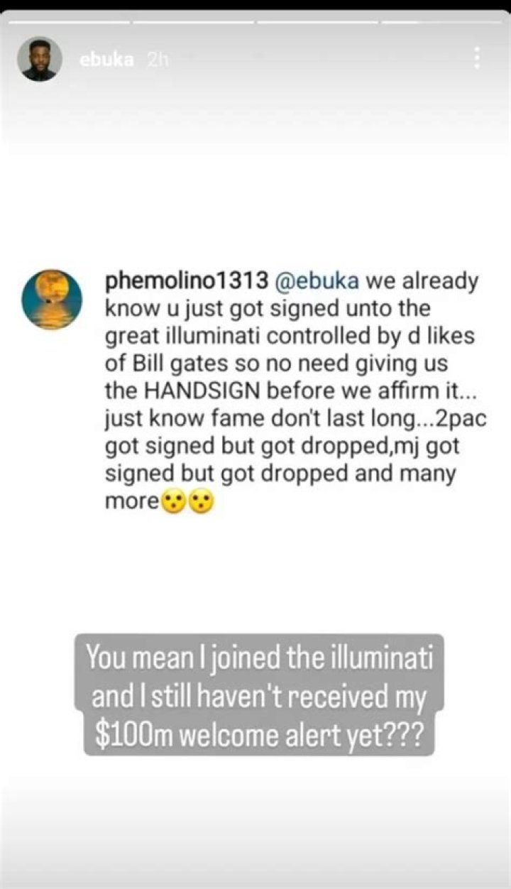 
Ebuka Obi-Uchendu Reacts After He Was Accused Of Joining Illuminati For Taking Pictures With Bill Gates 