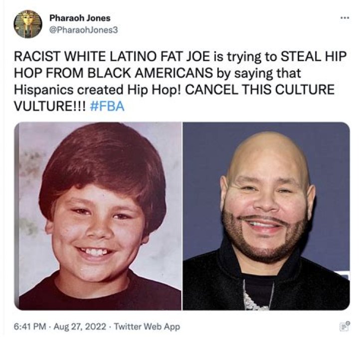 Fat Joe Receives Backlash For Saying Hip-Hop Was Created By Both Blacks & Latinos