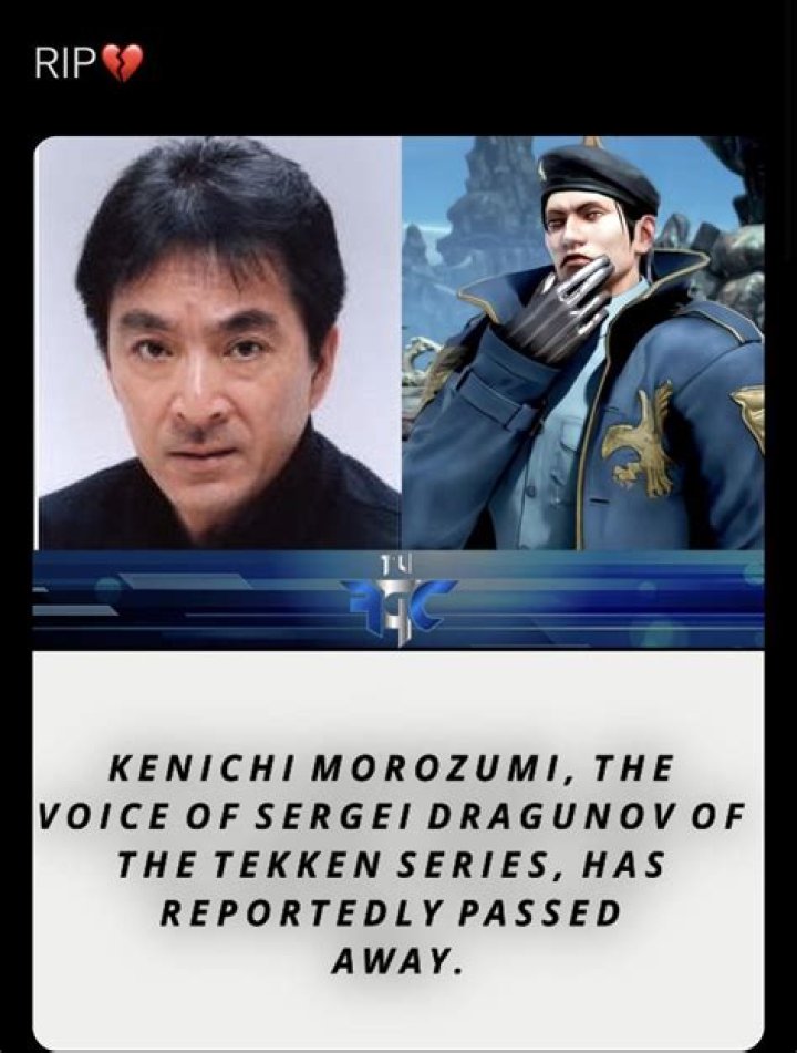 
How Did Kenichi Morozumi Die? Dragunov Voice Actor Cause of Death Revealed 
