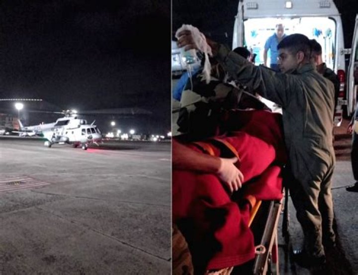 
IAF carries out post midnight mission to evacuate injured BSF jawan 