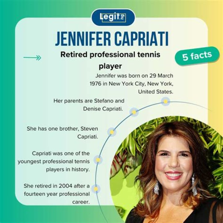 Jennifer Capriati Net Worth, Income, Salary, Earnings, Biography