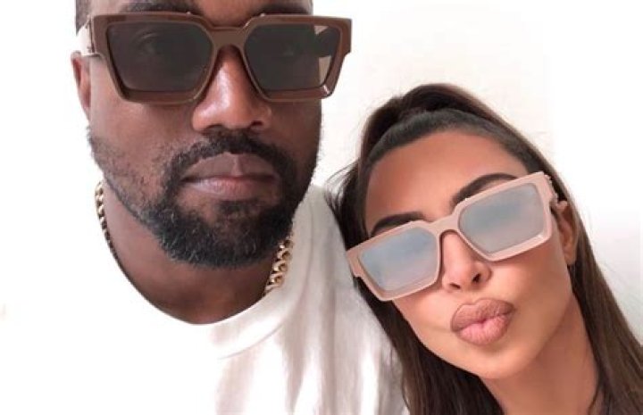 Kimye Forever! Kim Kardashian and Hubby Kanye West Wear Matching Sunnies in Rare Selfie