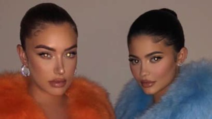 Kylie Jenner and BFF Stassie Karanikolaou Twinning in Matching Saks Potts Coats is *Everything*