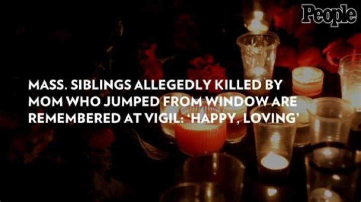 
Mass. Siblings Allegedly Killed by Mom Who Jumped from Window Are Remembered at Vigil: ‘Happy, Loving’ 
