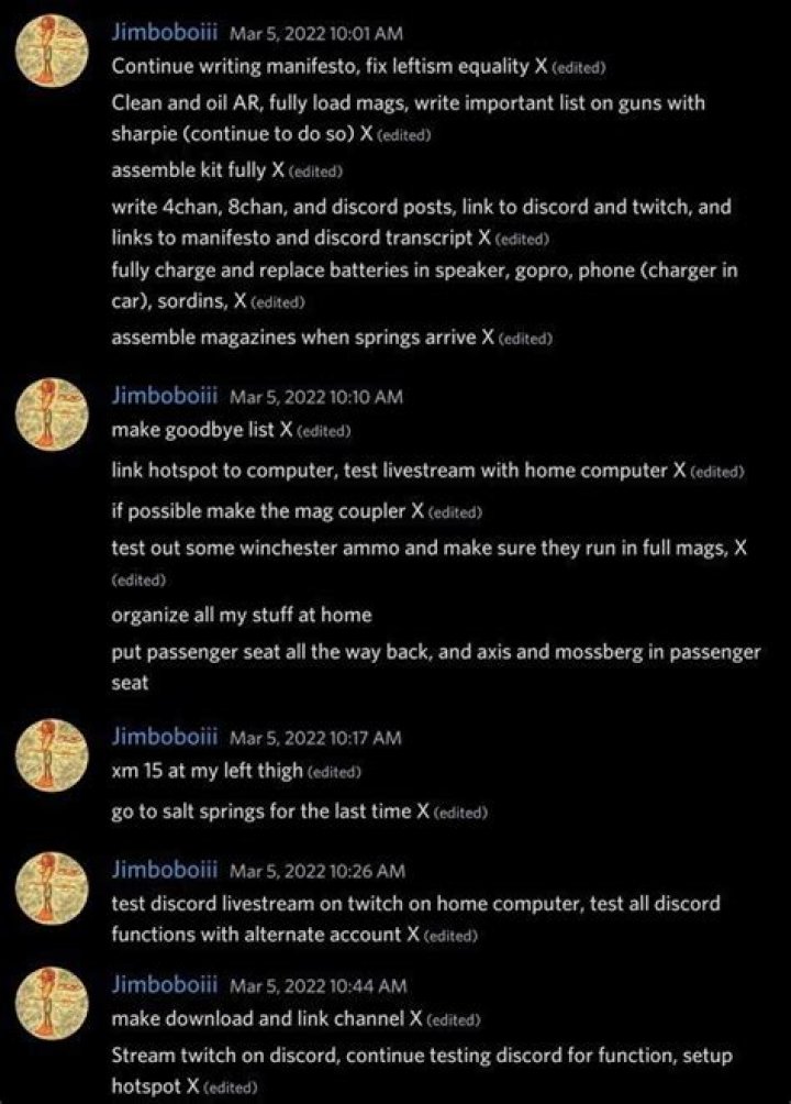 Who Is Jimboboiii Twitch? Buffalo Shooting Livestream Manifesto & Full Video On Reddit